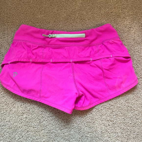 lululemon kids pink shorts - Picture 2 of 3